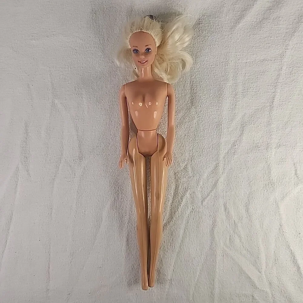 Barbie 1966 Twist Turn Bend Legs 1 Blonde 1 White/Blonde And Ken 1968 Brown VTG